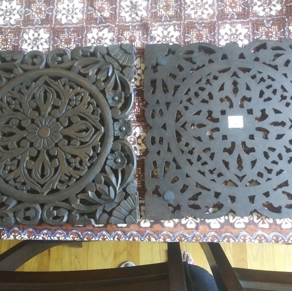 SOLD!3 Z Gallery Sanctuary placemats/ wall plaques - Picture 4 of 5